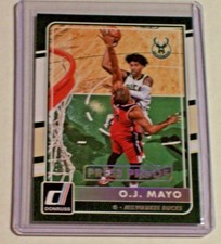 2015-16 Donruss Gold Press Proof O.J. Mayo /10 Grizzlies Bucks Mavericks USC