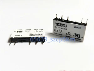 2Pcs Phoenix Relay Contact Power Relay No.2961105 24VDC 6A 250V 5 Pins - Picture 1 of 1
