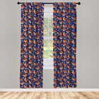 Snail Curtains 2 Panel Set Leaves Polka Dots and Snails