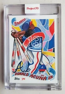 RONALD ACUNA JR Project 70 #130 Efdot Atlanta Braves - Picture 1 of 1