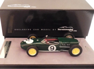 1/18 Tecnmodel TM18-124D Lotus 18 # 9 John Surtees 2nd Place 1960 British GP - Image 1 of 4