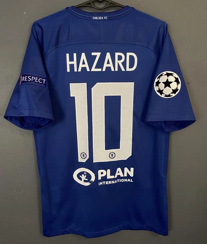 MEN'S FC CHELSEA 2017/2018 EDEN HAZARD #10 SOCCER FOOTBALL SHIRT JERSEY SIZE S Cover