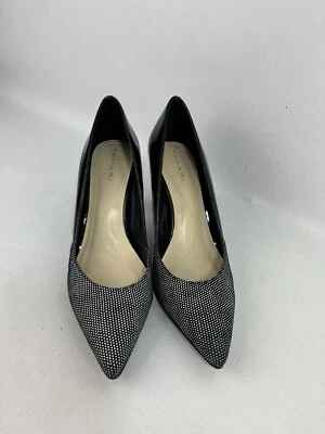 TACONES TAHARI MUJER TALLA 8M CARA charol negro puntera a lunares blancos Foto 1 de 4