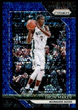 2018-19 Panini Prizm Prizms Fast Break Blue #27 Thon Maker /175
