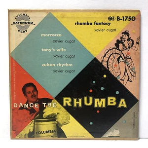 Xavier Cugat & Orch –Dance The Rhumba EP 45 1953 Columbia Latin picture sleeve - Picture 1 of 6