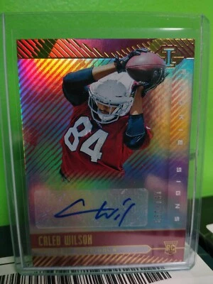 2019 Panini Illusions Caleb Wilson Rookie Signs Auto #d 181/199 RC Cardinals - Image 1 of 2