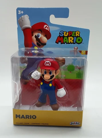 Super Mario (Mario) Jakks- Figurine -2.5 inches New Sealed! FREE SHIPPING Cover