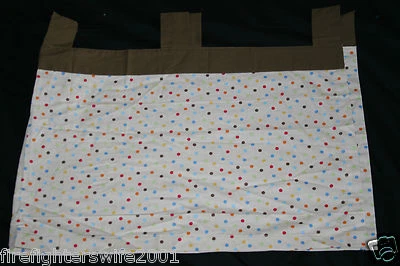 Cenefa ventana lunares Sumersault lengüeta multicolor puntos 44x18 nuevo sin etiquetas Foto 1 de 4