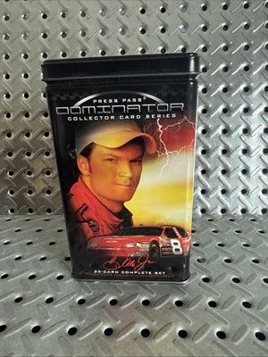 2006 Press Pass 'Dale Earnhardt Jr' Dominator 33 Card Set in Tin - Image 1 of 4