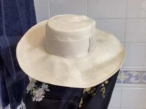 SOMBRERO PINLA ARTESANO MARFIL DAMAS, HECHO A MANO EN ECUADOR, TALLA PEQUEÑA, NUNCA USADO - Imagen 1 de 21