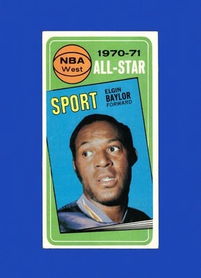 1970-71 Topps Set-Break #113 Elgin Baylor como en muy buen estado-en muy buen estado *GMCARDS* Foto 1 de 2