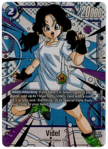 Videl FB03-042 Alternate Art Reprint New Adventure Dragon Ball Super TCG Card - Picture 1 of 1
