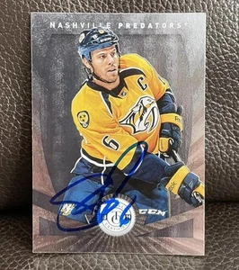 Shea Weber Signed 2013-14 Panini Totally Certified Hockey Card #118 Predators - Picture 1 of 2