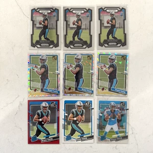 2023 Panini Donruss Rated Rookie & Prizm Bryce Young Lot of 9 - Bild 1 von 8