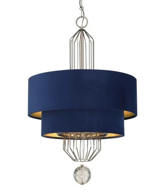 Colgante Metropolitan N7338-889 Grandeur 8 luces 24" W - Níquel antiguo envejecido Foto 1 de 2