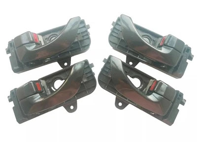 Manija interior delantera izquierda derecha interior para Hyundai Sonata 2005-2008 4 piezas Foto 1 de 4