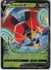 Orbeetle V Ultra Rara SWSH04: Vivid Voltage 020/185 quasi nuova - Foto 1 di 2
