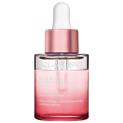NOVO Clarins Multi-Active Brightening Glow Serum 1 fl. Oz/100% AUTÊNTICO - Imagem 1 de 4