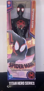 Spider Man Across the Spider Verso Titan Hero 12" Millas Morales Nuevo - Imagen 1 de 1