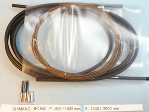 Shimano BC - R680 Ultegra Cableset Freno (Nero) - Bicicletta/NOS - Foto 1 di 2