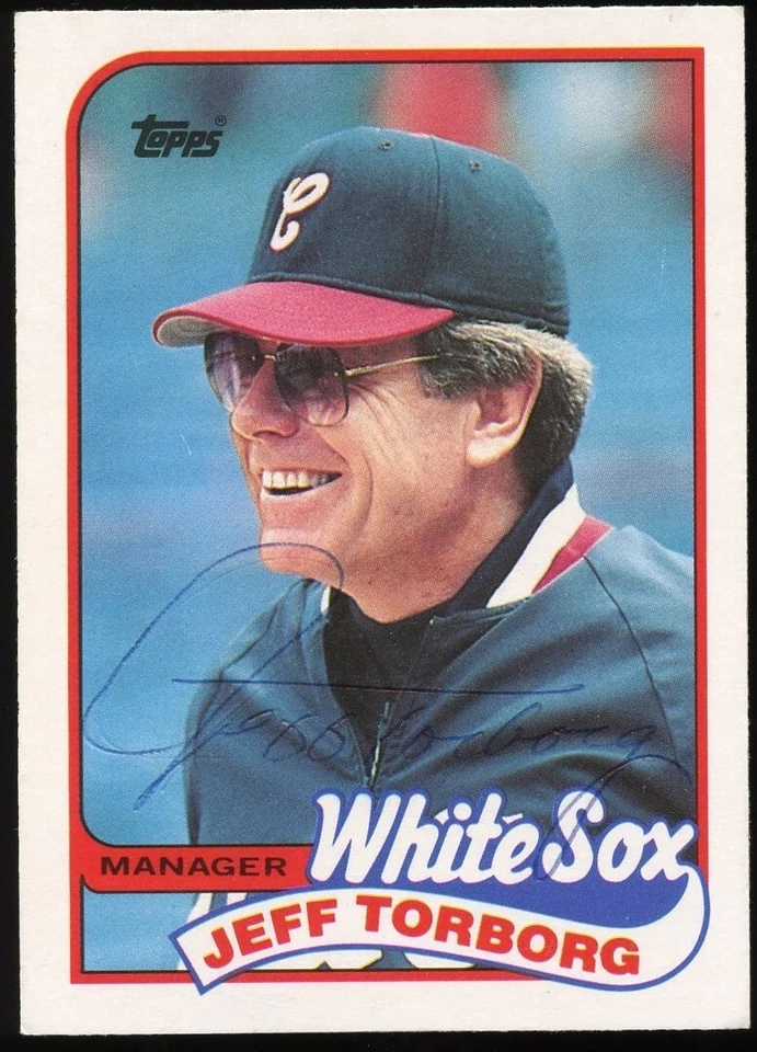 Jeff Torborg #120T signed autograph auto 1989 Topps Baseball Trading Card - Image 1 of 1
