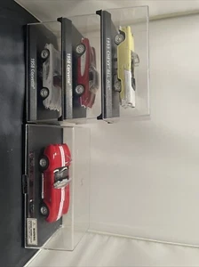 Ray Shelby Cobra,corvette 58, Chevy Bel Air Die-cast 1:32 Lot 4 Cars Motor Max - Picture 1 of 9