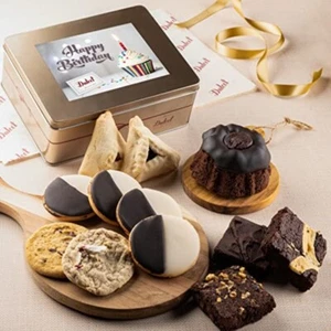 Dulcet Gift Baskets Classic Baked Goods Snack Gourmet Gift Idea for Mom Dad Son - Picture 1 of 23