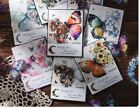 30x Transparent Sticker Images Butterflies Resin Mold Epoxy Acetate Clear Insert