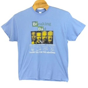 Camiseta Gráfica Gildan Breaking Bad Hombres XL Azul Claro Algodón Pesado Cuello Redondo - Imagen 1 de 8