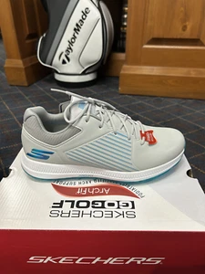 New with Tags Go Golf Elite 5 - GF Women's Shoe 123065/GYTQ Gray/Turquois - Picture 1 of 13