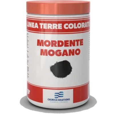 MORDENTE AD ACQUA PER LEGNO IMPREGNANTE MOGANO IN POLVERE BARATTOLO DA 0,500 - Immagine 1 di 4