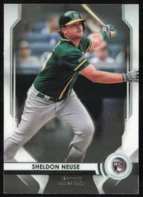 Sheldon Neuse 2020 Bowman Sterling #BSR-76 RC Oakland Athletics - Image 1 of 2