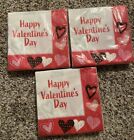 NEW 24x3 pcs Valentine Day paper Party napkins  2 Ply