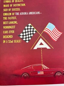 AURORA A-JET 1/32 SLOT CAR FULL COLOR BROCHURE 1965 - Picture 1 of 2