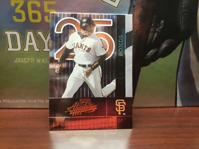 2002 Playoff Absolute Memorabilia Barry Bonds #124 Giants  - Image 1 of 2