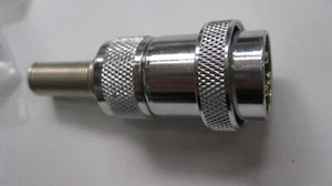 1PC 3 pin amphenol MICROPHONE CONNECTOR 91-MC3M  for EV Shure 55 COLLINS 32RA - Picture 1 of 6