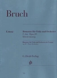 BRUCH ROMANCE F Op85 VIOLA & Piano - Image 1 of 1