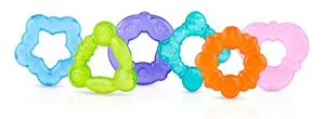 Nuby Little Hands Cooling Teether Set (3 Pack) - Fun & Soothing - 3+ Months - Picture 1 of 22