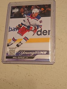 2023-24 Upper Deck Series 1 - Young Guns #213 Will Cuylle (RC) New York Rangers