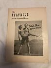 1952 Playbill Imperial Theatre Wish You Were Here by Arthur Kober, Joshua Logan