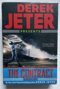 DEREK JETER presents The CONTRACT series box set TRADE PAPERBACK book HIT & MISS - Imagen 1 de 6