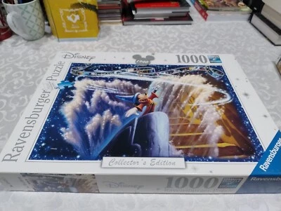 RAVENSBURGER 19674 DISNEY CLASSIC Mickey Mouse Stregone 1000 pezzi Puzzle Aperto - Immagine 1 di 3