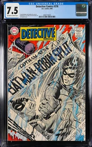 DETECTIVE COMICS 378 CGC 7.5 BATMAN VS. ROBIN KEY ISSUE ELONGATED MAN DC COMICS - Picture 1 of 6