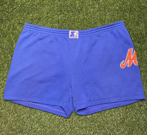Vintage New York Mets MLB Starter Shorts Size M read description Cover