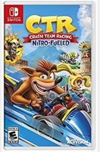 Custodia Autentica SOLO Ricambio Nintendo Switch CTR Crash Team Racing Nitro Fuel - Foto 1 di 1