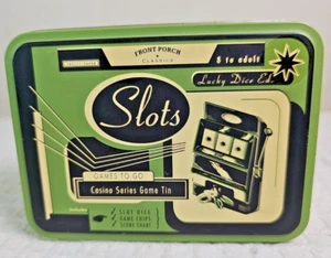Vintage Front Porch Classics SLOTS Games To Go w/ Metal Travel Tin, Instructions - Picture 1 of 3