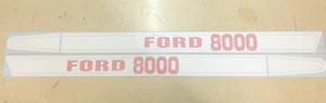 Ford 8000 Hood Decals - Picture 1 of 1