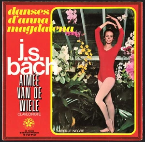 AIMEE VAN DE WIELE - J.S. Bach - EP 45 tours Mireille Negre cover - Picture 1 of 1