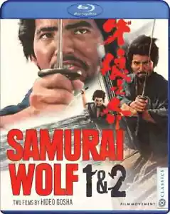 Samurai Wolf 1 & 2 Blu Ray Film Movement Hideo Gosha double bill standard - Imagen 1 de 1