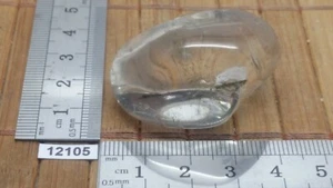 QUARTZ RUTILE - EXTRA - pierre roulee mineraux lithotherapie collection reiki - Picture 1 of 3